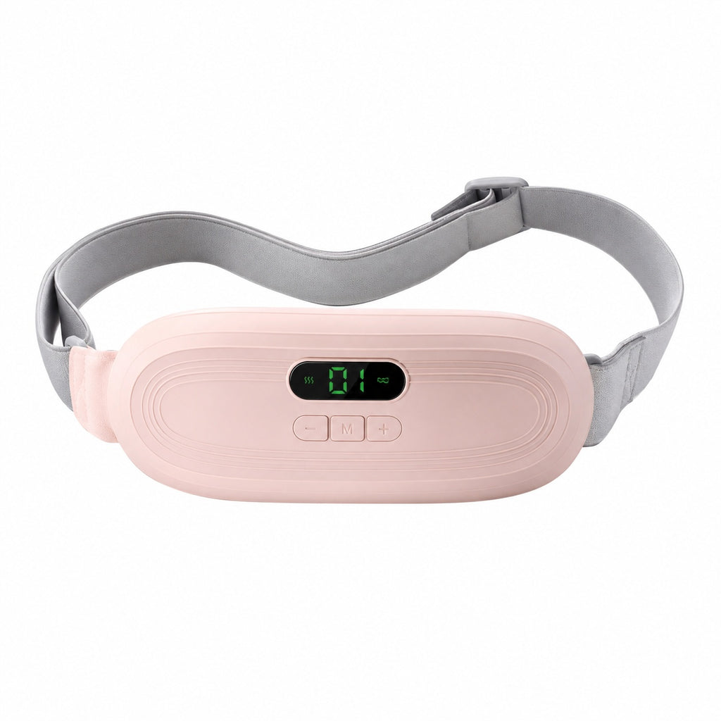 Portable Heating Pad for Period Cramps – Wireless Massage Belt