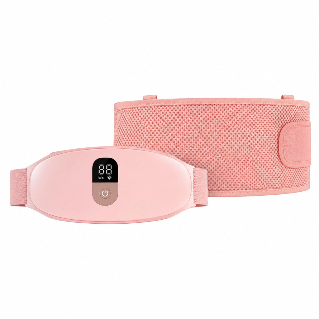 Portable Heating Pad for Period Cramps – Wireless Massage Belt